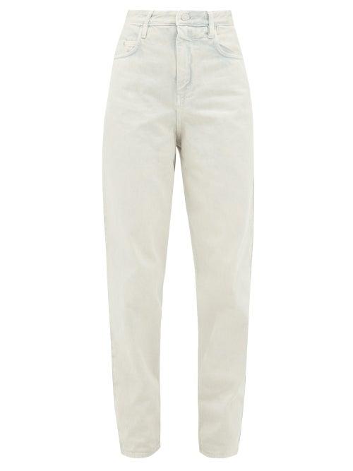 Matchesfashion.com Isabel Marant Toile - Corsy High-rise Jeans - Womens - Ivory