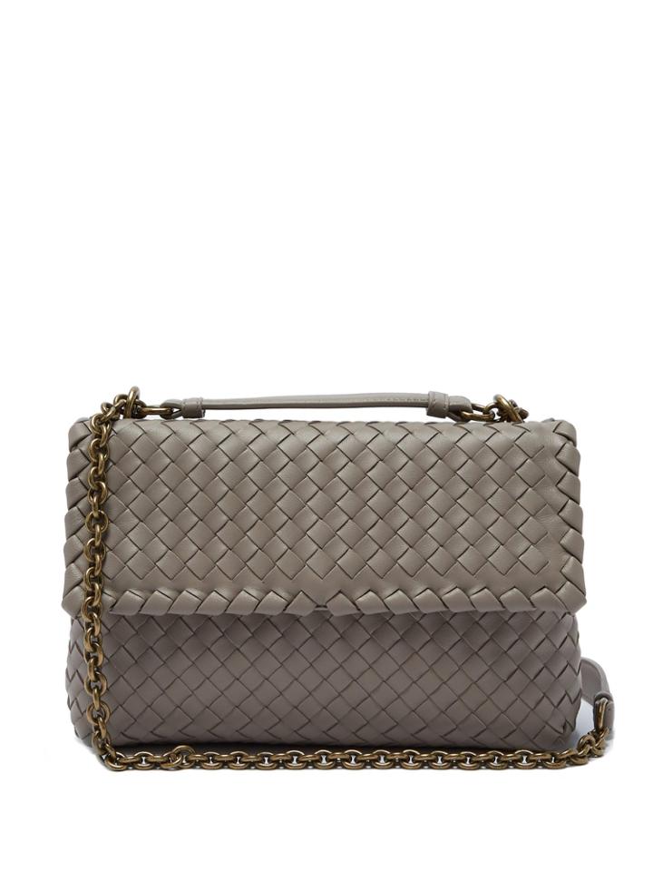 Bottega Veneta Olimpia Intrecciato Woven Cross-body Bag