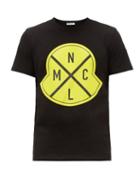 Matchesfashion.com Moncler - Logo-print Cotton-jersey T-shirt - Mens - Black