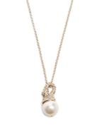 Lanvin Crystal-swan Faux-pearl Necklace