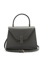 Matchesfashion.com Valextra - Iside Mini Grained-leather Bag - Womens - Grey