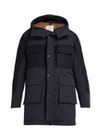 Matchesfashion.com Moncler - Perrault Hooded Shell Parka - Mens - Navy