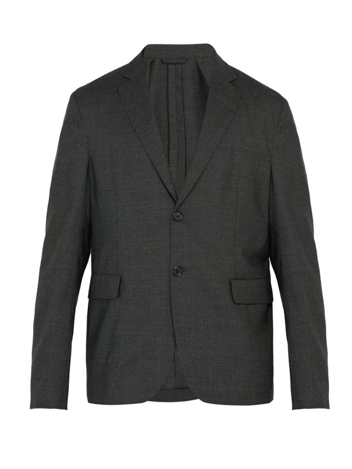 Acne Studios Antibes Single-breasted Wool Blazer