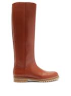 Matchesfashion.com Gabriela Hearst - Howard Knee-high Leather Boots - Womens - Tan