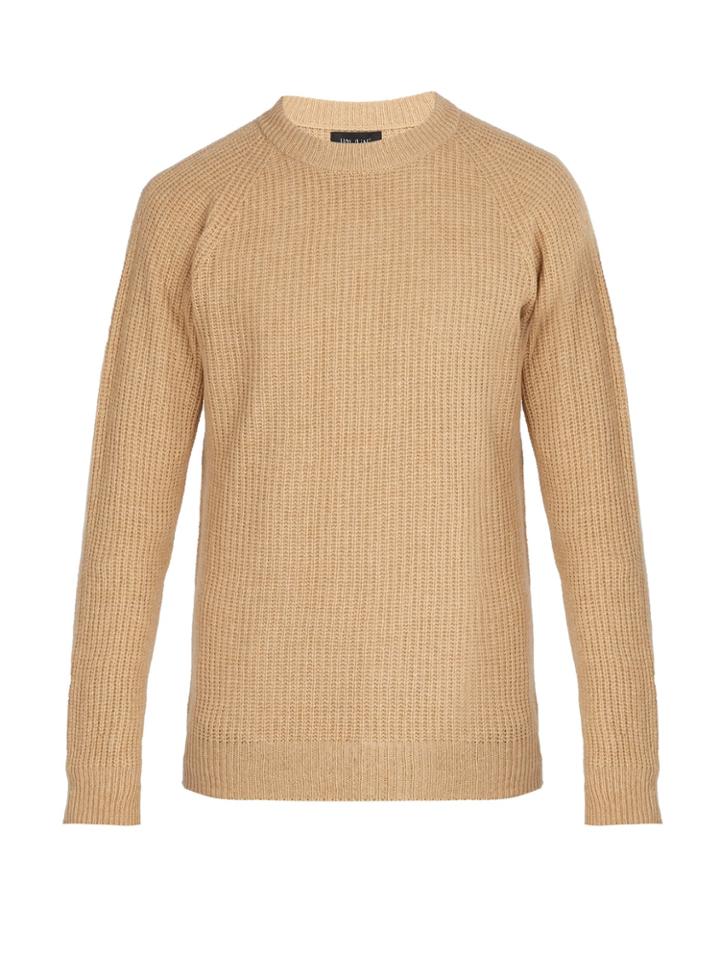 Howlin' Crew-neck Ribbed-knit Wool Sweater
