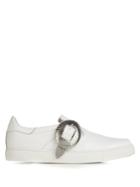 Toga Buckle Low-top Leather Trainers