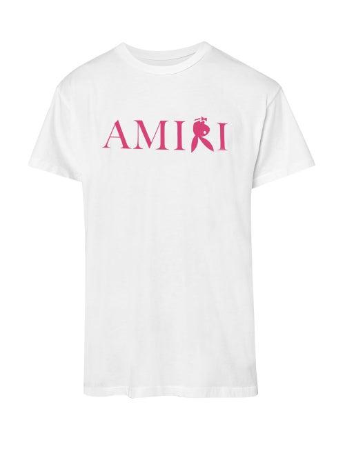 Amiri - X Playboy Logo-print Jersey T-shirt - Mens - White