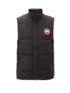 Matchesfashion.com Canada Goose - Carson Down-fill Quilted-shell Gilet - Mens - Black