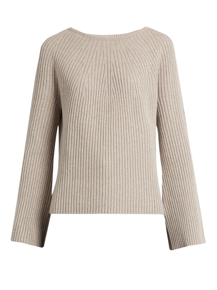 Helmut Lang Flared-sleeve Wool And Cashmere-blend Sweater