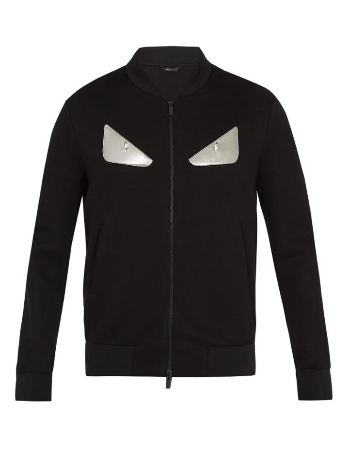 Fendi Bag Bugs-embellished Bomber Jacket