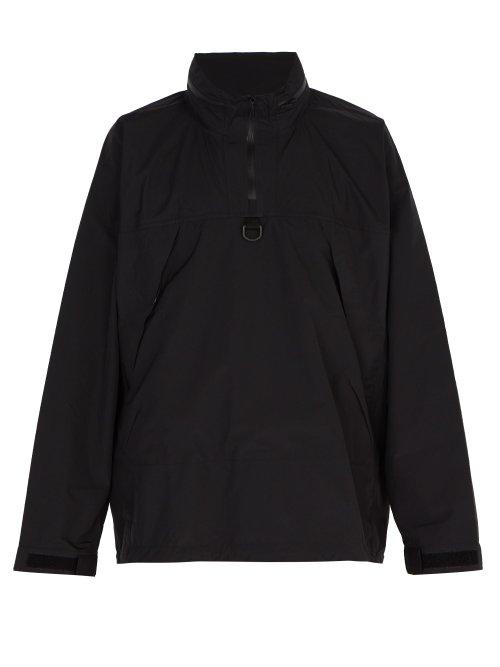 Matchesfashion.com Snow Peak - Quarter Zip Technical Jacket - Mens - Black