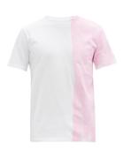 Matchesfashion.com Maison Margiela - Pack Of Three Painted Cotton-jersey T-shirts - Mens - Multi