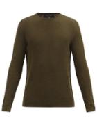 Rag & Bone - Collin Merino Wool-blend Sweater - Mens - Khaki