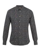 Paul Smith Bird-print Single-cuff Cotton Shirt