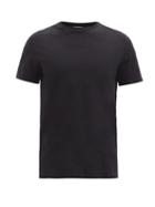 Raey - Slim-fit Organic And Recycled Cotton T-shirt - Mens - Black