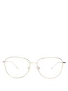 Matchesfashion.com Prism - New York Metal Glasses - Womens - Gold