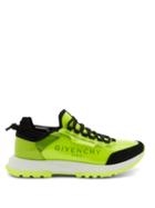 Matchesfashion.com Givenchy - Spectre Logo-print Pvc Trainers - Mens - Yellow