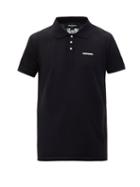 Matchesfashion.com Dsquared2 - Logo-print Cotton-piqu Polo Shirt - Mens - Black