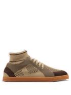 Fendi Knitted Low-top Trainers