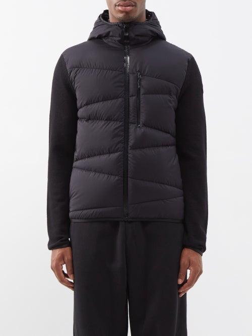 Moncler - Quilted Down Cardigan - Mens - Black