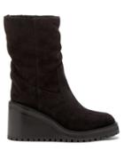 Jimmy Choo - Yola 80 Suede Boots - Womens - Black