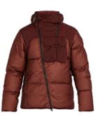 Matchesfashion.com C.p. Company - Goggle Lens Quilted Down Jacket - Mens - Red