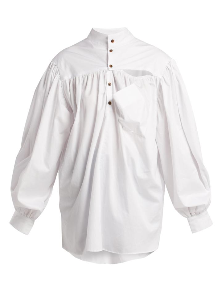 Charles Jeffrey Loverboy Oversized Cotton Shirt