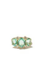 Ladies Fine Jewellery Irene Neuwirth - Gemmy Gem Diamond, Emerald & 18kt Gold Ring - Womens - Green