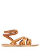 Matchesfashion.com K.jacques - Aphrodite Leather Sandals - Womens - Tan