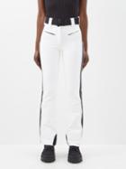 Goldbergh - Paloma Belted Softshell Ski Trousers - Womens - White