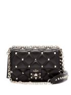 Matchesfashion.com Valentino - Candystud Leather Cross Body Bag - Womens - Black