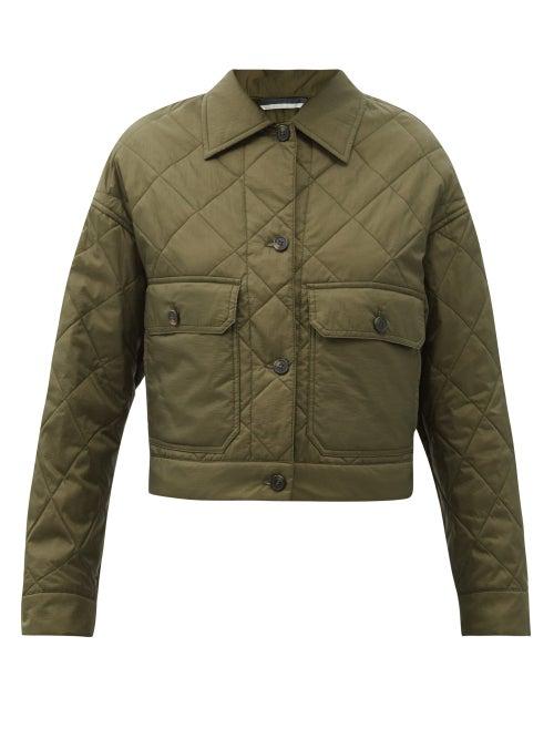 Matchesfashion.com Weekend Max Mara - Palmas Jacket - Womens - Khaki