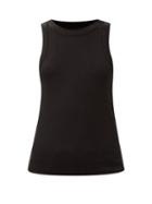 Citizens Of Humanity - Isabel Ribbed Jersey Tank Top - Womens - Black