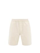 Folk - Elasticated Linen-blend Shorts - Mens - Cream