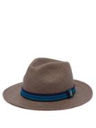 Matchesfashion.com Yosuzi - Elias Straw Hat - Mens - Blue