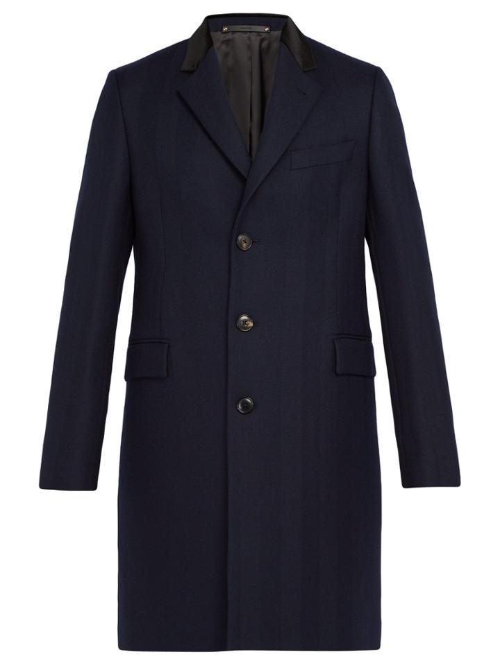 Paul Smith Wool-herringbone Overcoat
