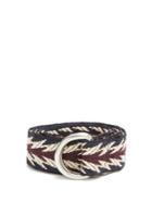 Isabel Marant Carpet Print Woven Belt