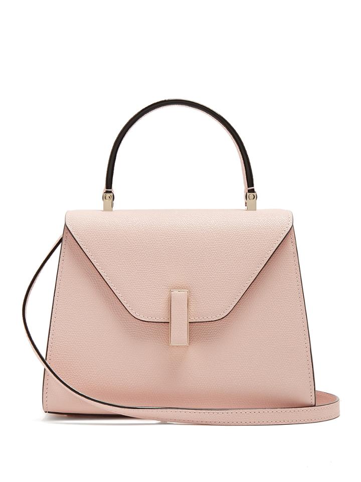 Valextra Iside Mini Saffiano-leather Bag