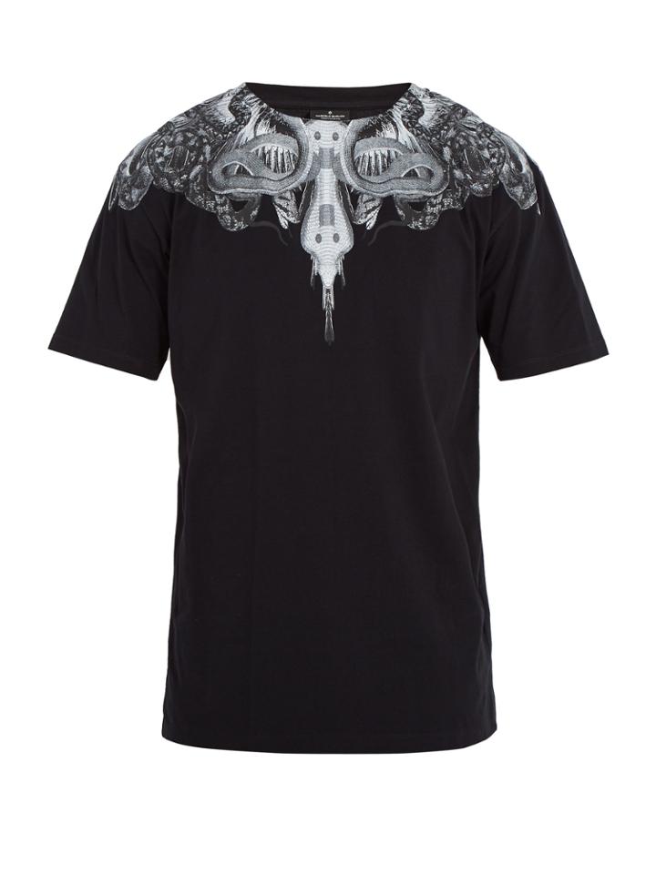 Marcelo Burlon Wing Cotton-jersey T-shirt