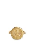 Matchesfashion.com Anissa Kermiche - Louise D'or 18kt Gold Diamond And Ruby Ring - Womens - Gold