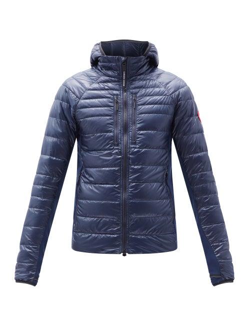 Matchesfashion.com Canada Goose - Hybridge Lite High-neck Down Jacket - Mens - Navy