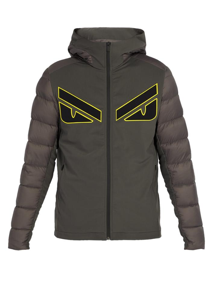 Fendi Bag Bugs Quilted Jacket