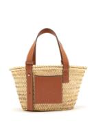 Matchesfashion.com Loewe - Small Raffia Basket Bag - Womens - Tan Multi