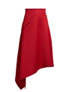J.w.anderson Asymmetric-hem Cady Midi Skirt