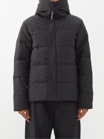 Canada Goose - Macmillan Hooded Quilted Down Parka - Mens - Black