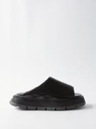 Eytys - Sensa Leather Slides - Mens - Black