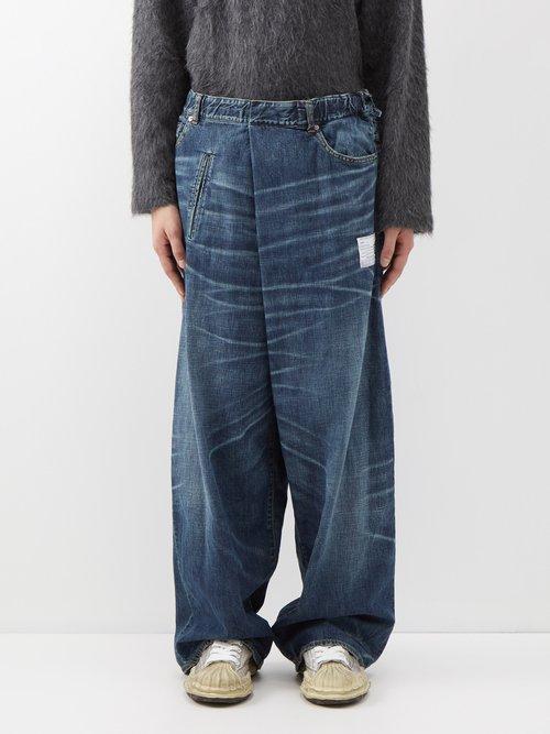 Mihara Yasuhiro - Twist Light Jeans - Mens - Indigo