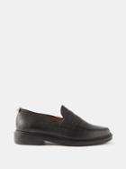 Thom Browne - Pebbled-leather Loafers - Mens - Black