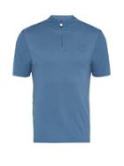 Matchesfashion.com Iffley Road - Sidmouth Half Zip T Shirt - Mens - Blue
