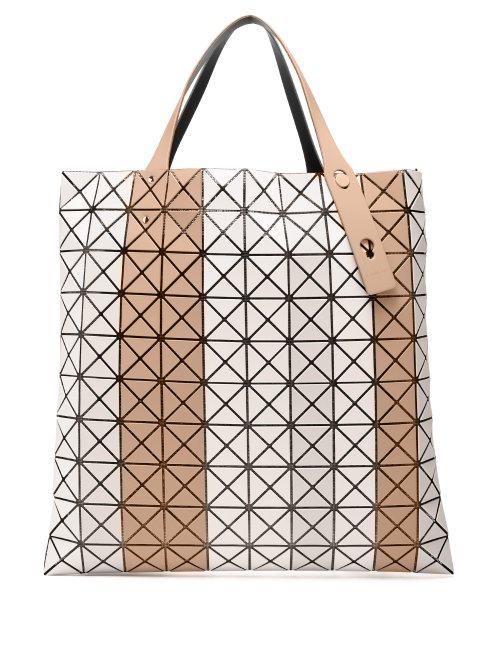 Matchesfashion.com Bao Bao Issey Miyake - Prism Striped Tote Bag - Womens - Beige Multi